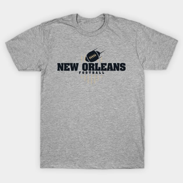 New Orleans Team Colors T-Shirt by Toogoo